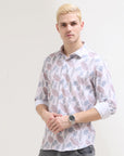 Pastel Pink Slim Fit Shirt