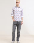 Pastel Pink Slim Fit Shirt