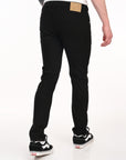 Slim Fit Black Denim Pants