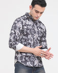 Black Tapered Fit Shirt