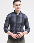 Midnight Blue Slim Fit Shirt