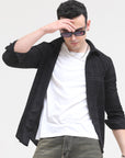 Black Slim Fit Shirt