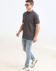 Khaki Solid Polo Tshirt