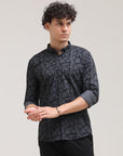 Black Slim Fit Shirt