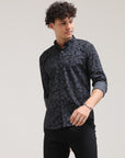 Black Slim Fit Shirt