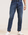 Dark Blue Comfort Fit Denim