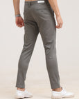 Sag Green Ankle Fit Cotton Pant