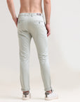Pisa Green : Cotton Comfort Fit Pants