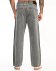 Straight Fit Gray Denim Pants