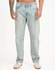 Regular Fit Ice Blue Denim Pants