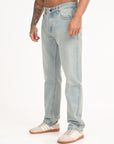 Regular Fit Ice Blue Denim Pants