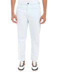 Straight Fit Ice Blue Denim Pants