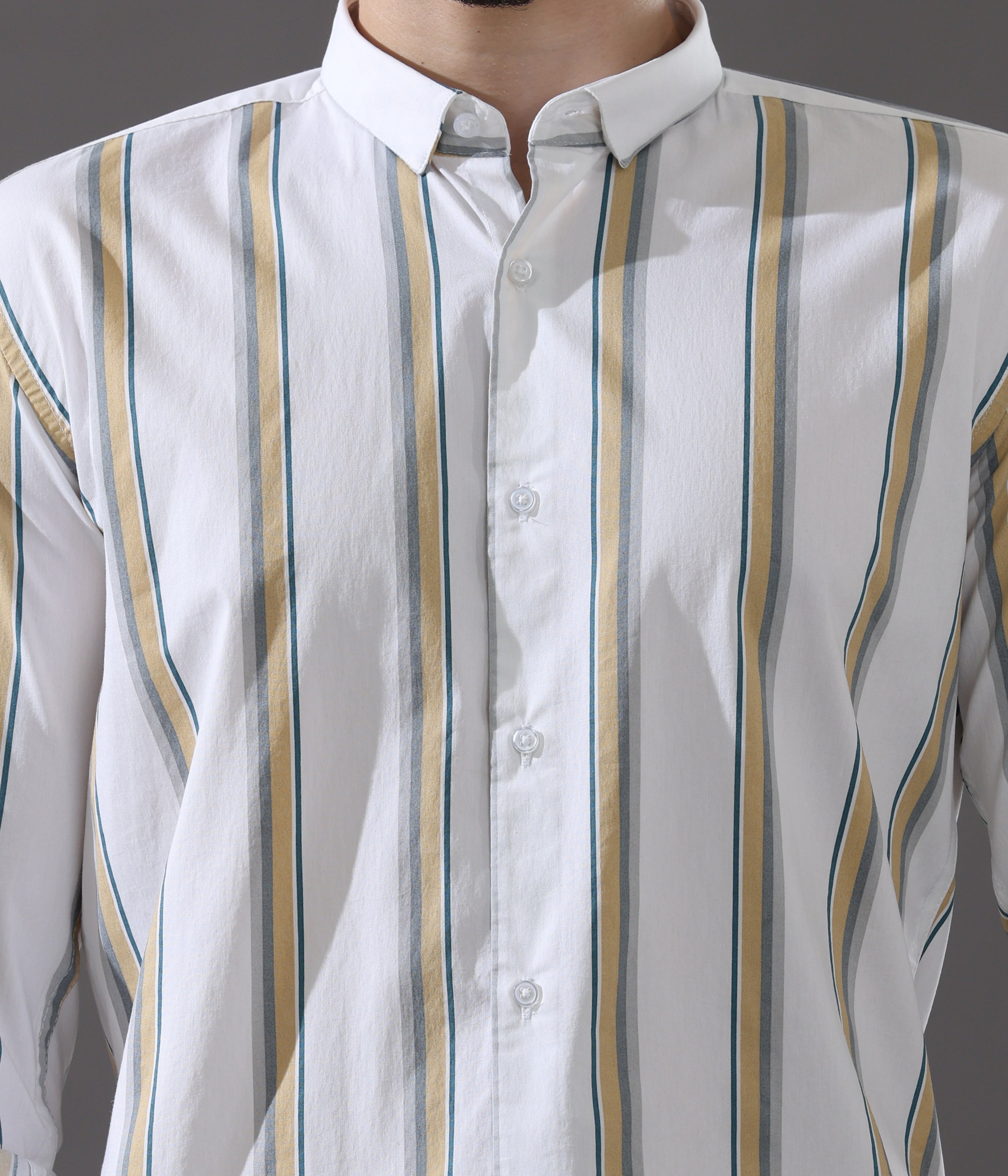 Mustard Stripe Shirt