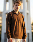 Sweatshirt Full Sleeve Regular Fit - Brown
