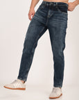 Comfort Fit Midnight Blue Denim Pants