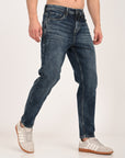 Comfort Fit Midnight Blue Denim Pants