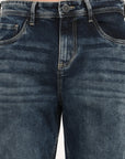 Comfort Fit Midnight Blue Denim Pants