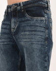 Comfort Fit Midnight Blue Denim Pants