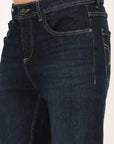 Comfort Fit Dark Navy Denim Pants