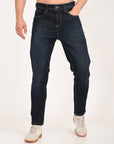 Comfort Fit Dark Navy Denim Pants