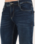 Slim Fit Dark Navy Denim Pants