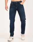 Slim Fit Dark Navy Denim Pants