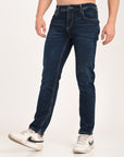 Slim Fit Dark Navy Denim Pants