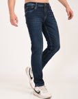 Slim Fit Dark Navy Denim Pants