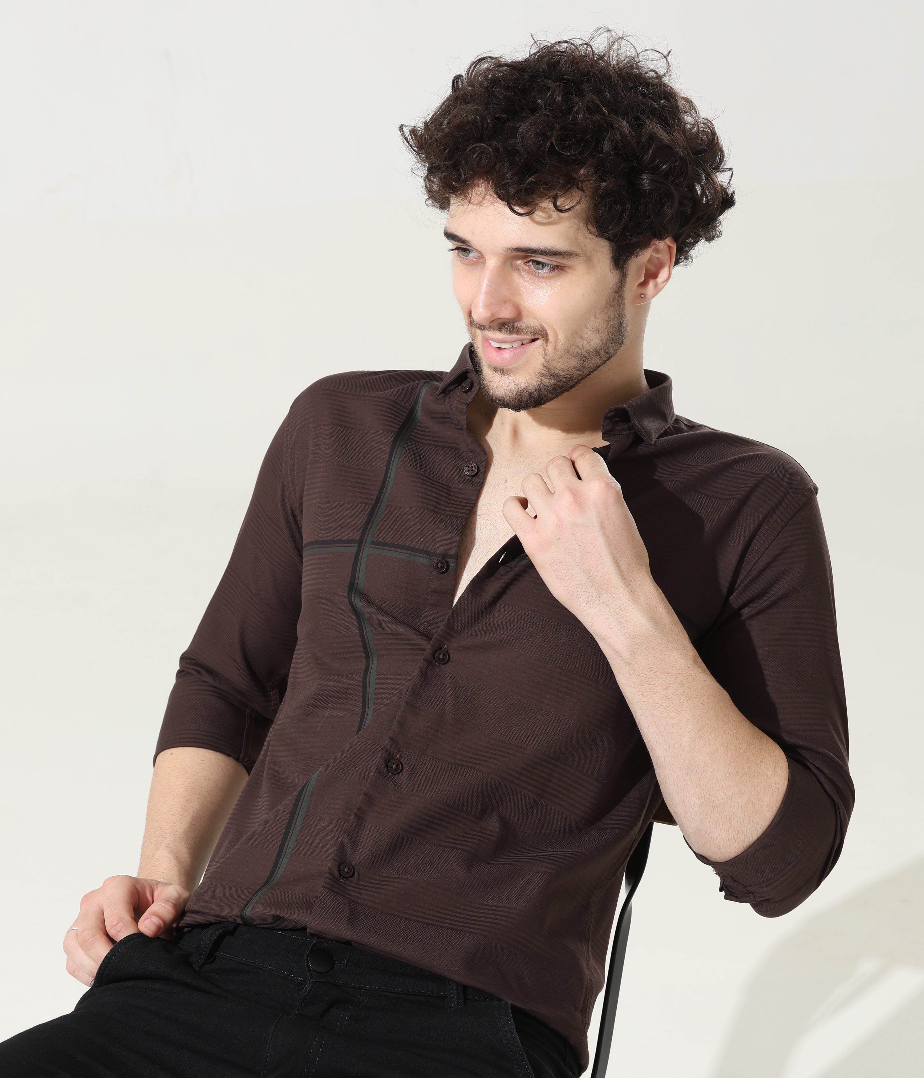 HICKORY BROWN SHIRT