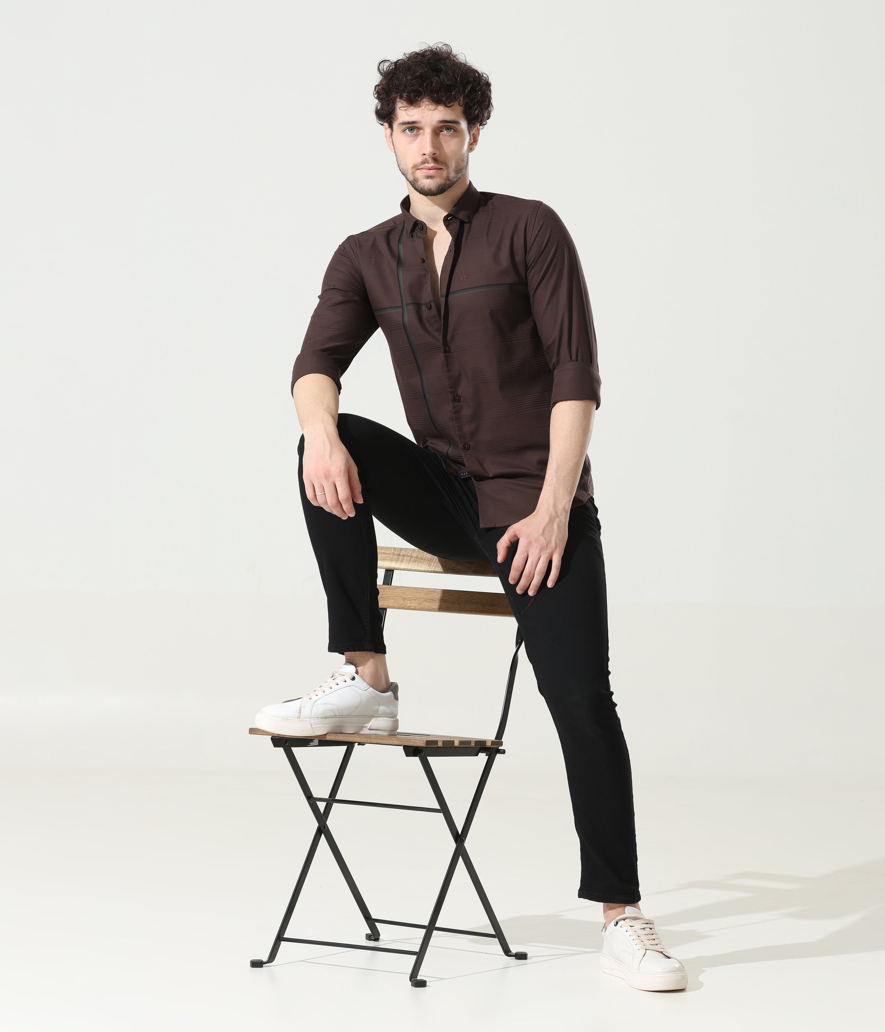 HICKORY BROWN SHIRT
