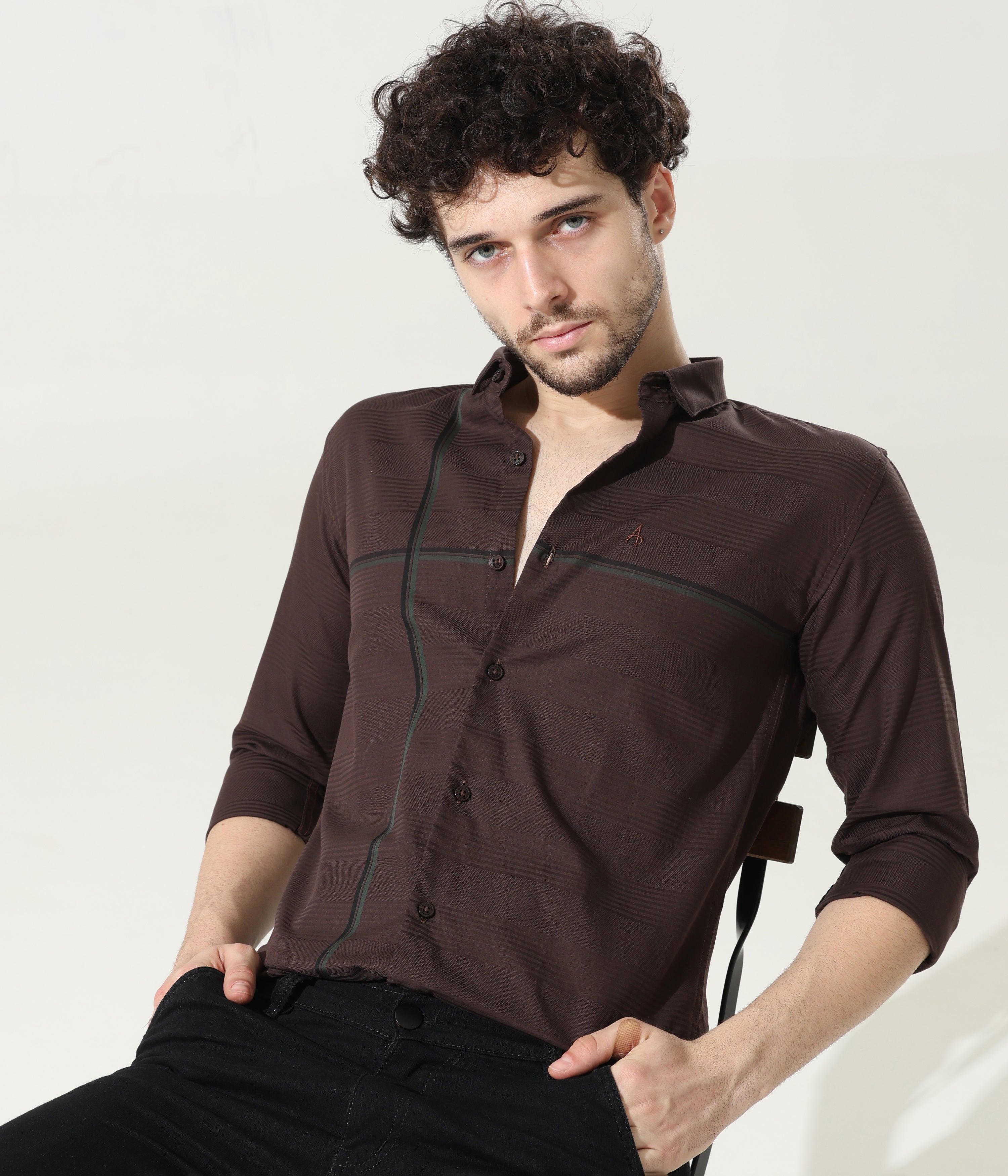 HICKORY BROWN SHIRT