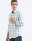 Pistachio Tapered Fit Shirt