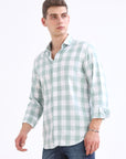 Pistachio Tapered Fit Shirt