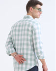 Pistachio Tapered Fit Shirt