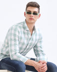 Pistachio Tapered Fit Shirt