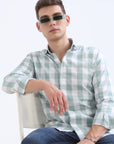 Pistachio Tapered Fit Shirt