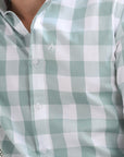 Pistachio Tapered Fit Shirt