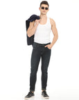 Slim Fit Deep Ocean Denim Pants