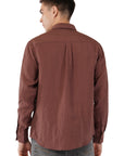 Brunette Brown Relaxed Fit Shirt