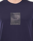 Half Sleeve Regular Fit Navy Blue T-Shirt
