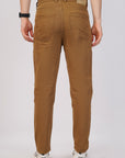 Peanut Brown Comfort Fit Denim