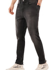 Comfort Fit Dark Grey Denim Pants