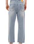 Straight Fit Arctic Blue Denim