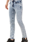 Slim Fit Sky Blue Denim Pants