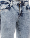Slim Fit Sky Blue Denim Pants