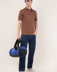 Brown Regular Fit Polo T-Shirt