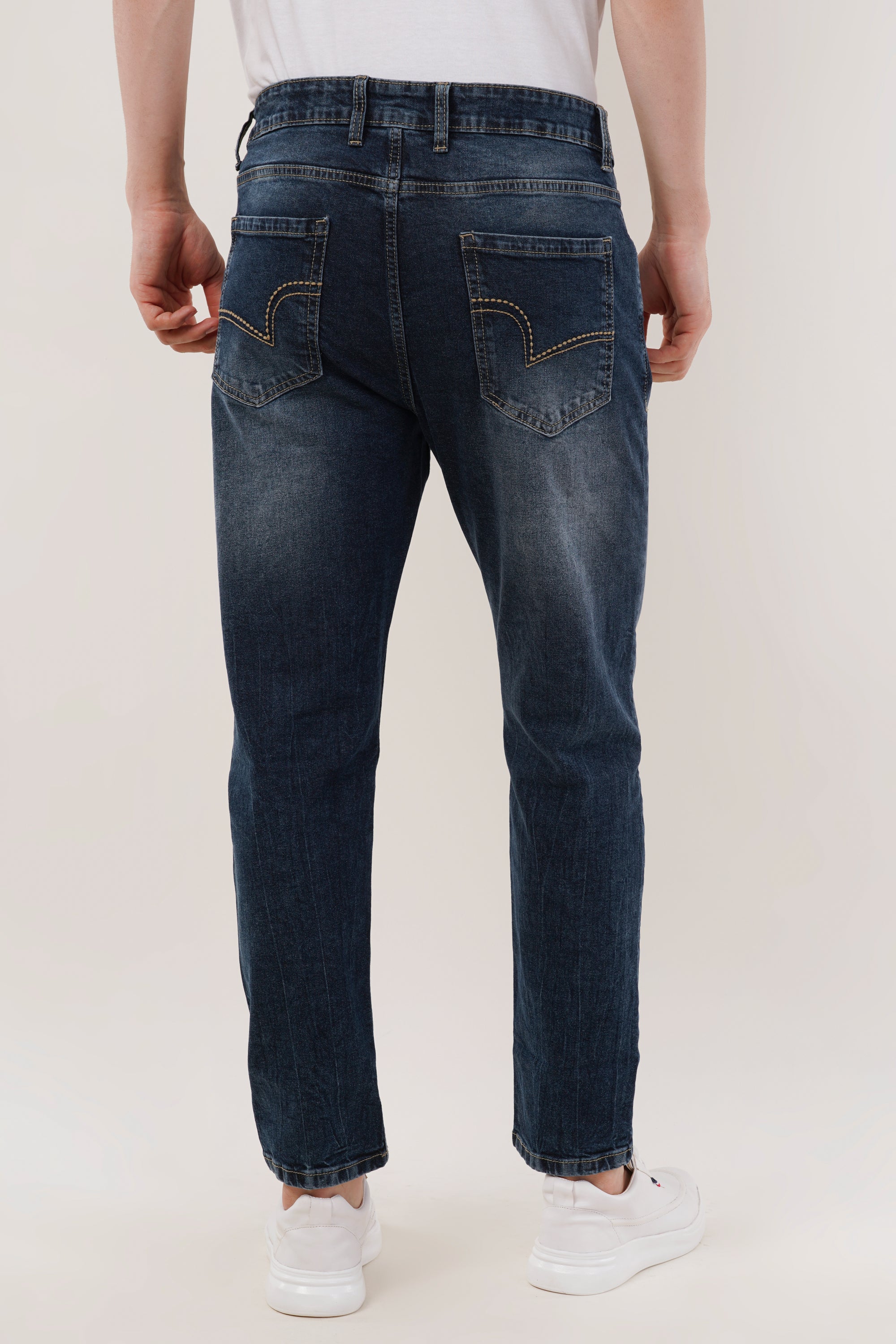 Comfort Fit Classic Indigo Denim Pants