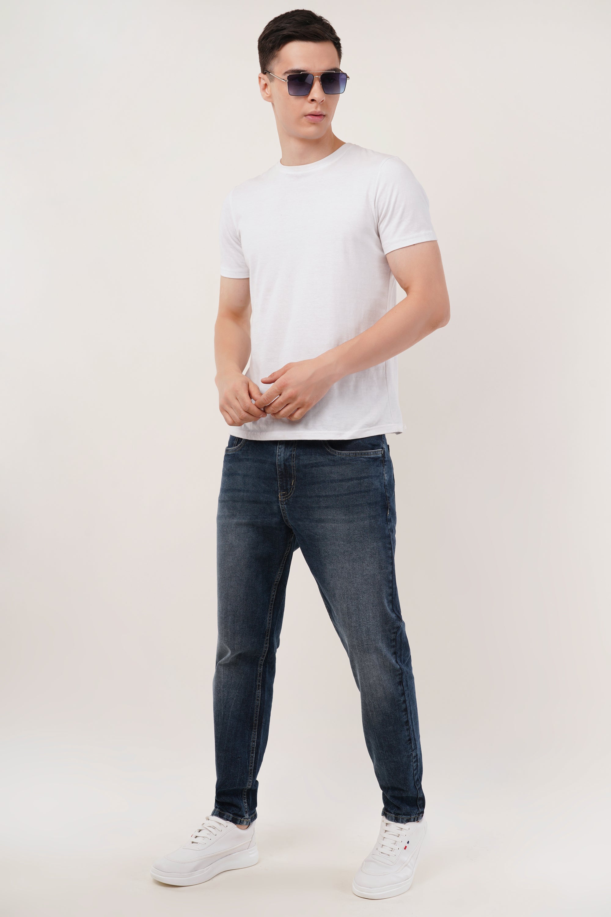 Comfort Fit Classic Indigo Denim Pants