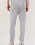 Light Gray Comfort Fit Denim Pants