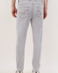 Light Gray Comfort Fit Denim Pants